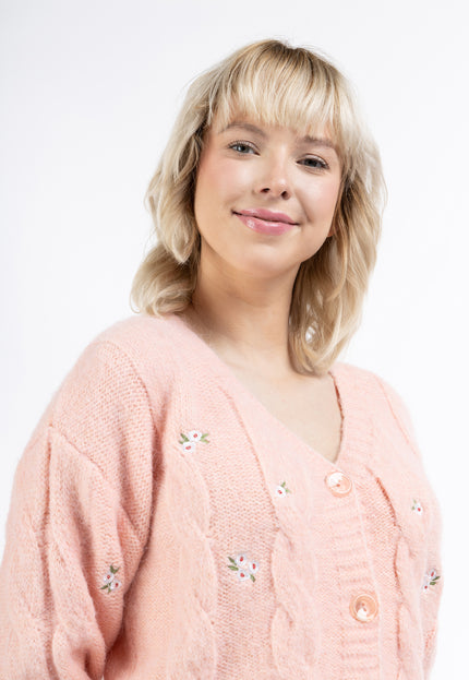 myMo Damen Strickjacke