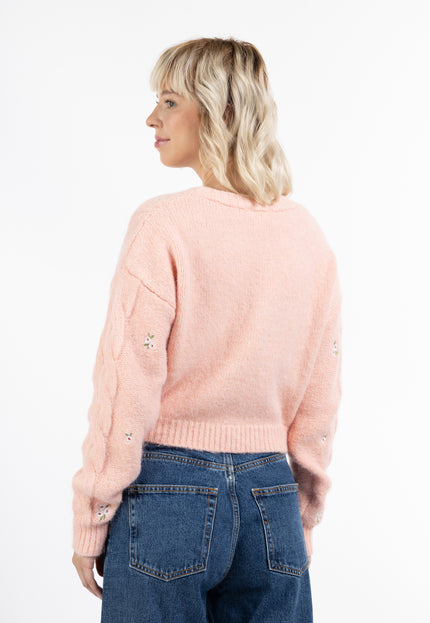 myMo Damen Strickjacke