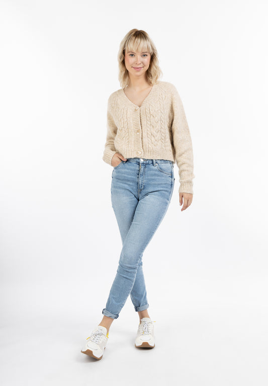 myMo Damen Strickjacke