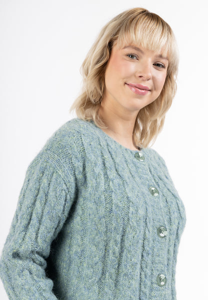 myMo Damen Strickjacke