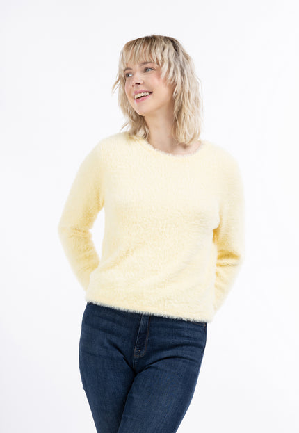 myMo Damen Strickpullover