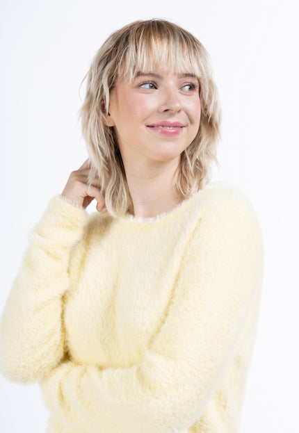 myMo Damen Strickpullover