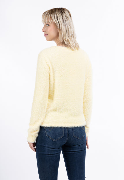 myMo Damen Strickpullover