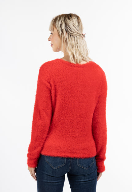 myMo Damen Strickpullover