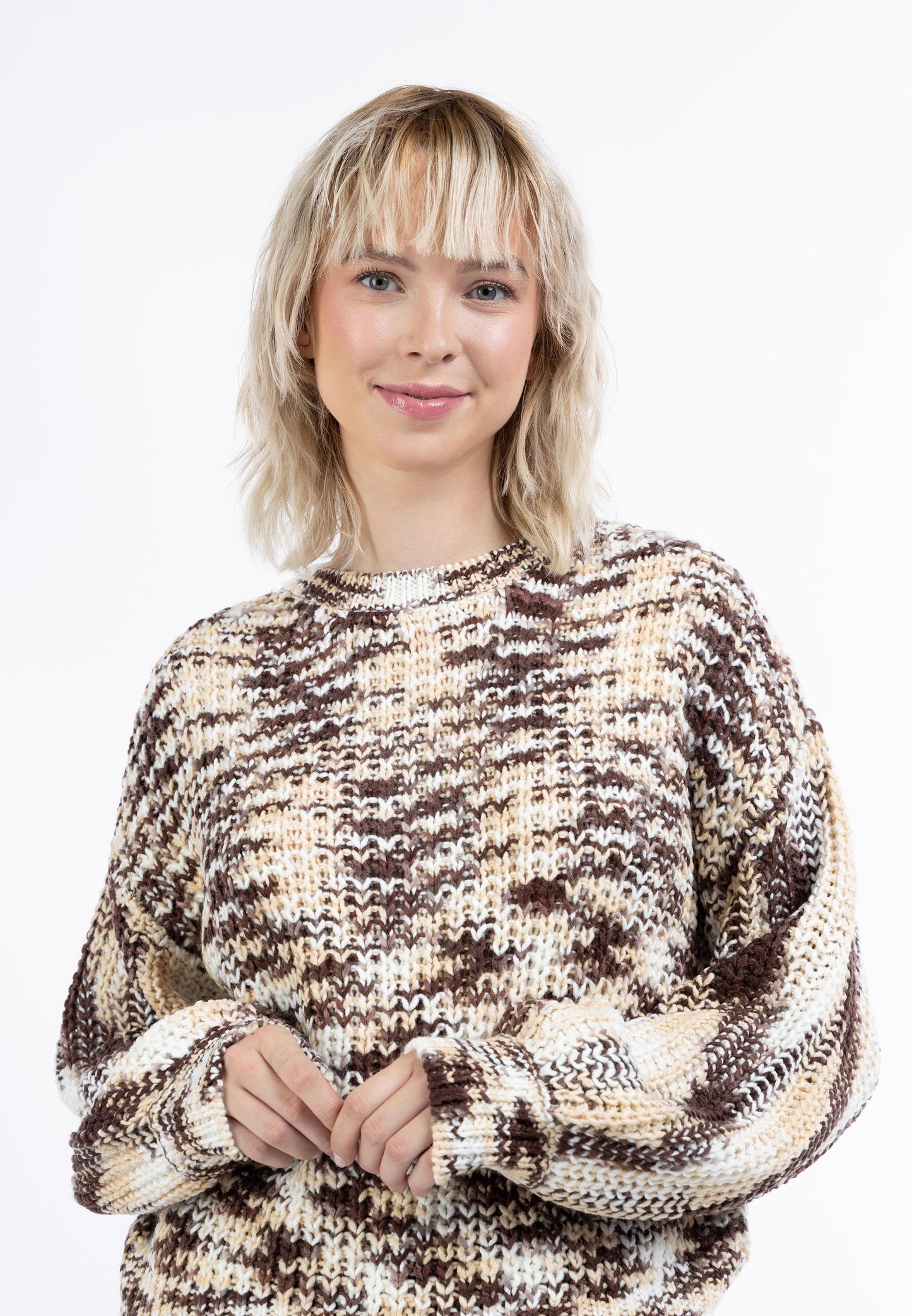 myMo Women's Knitted Sweater