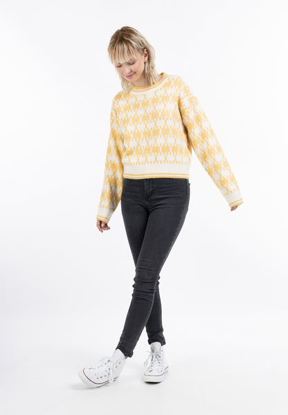 myMo Damen Strickpullover