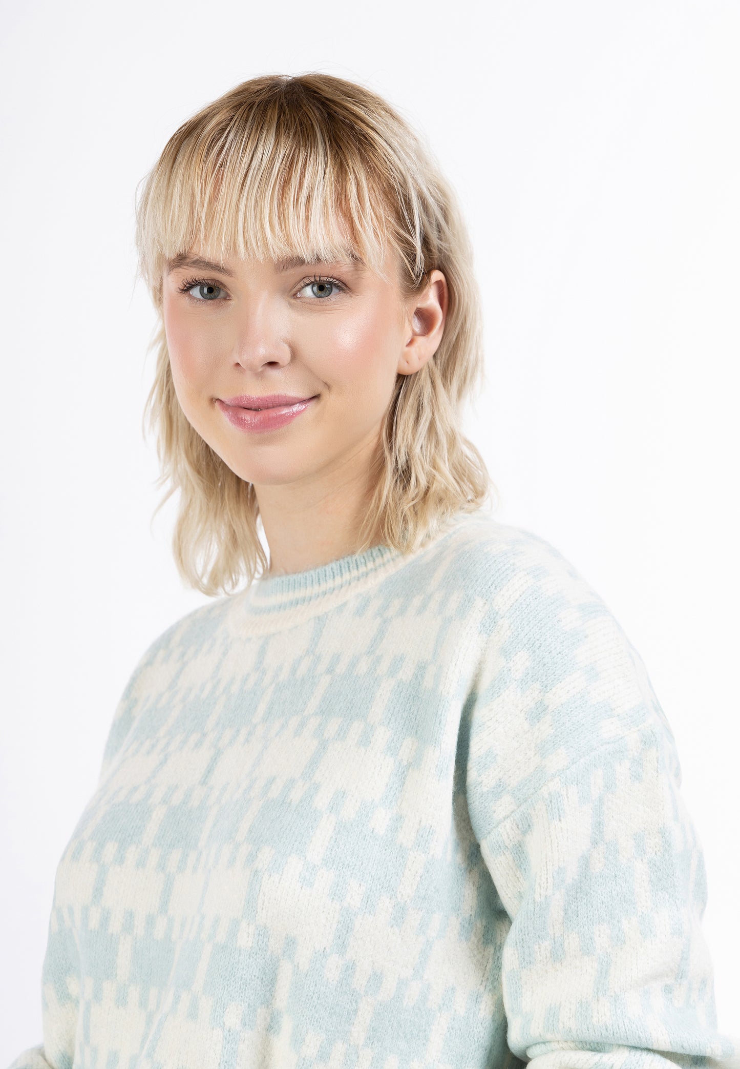 myMo Damen Strickpullover