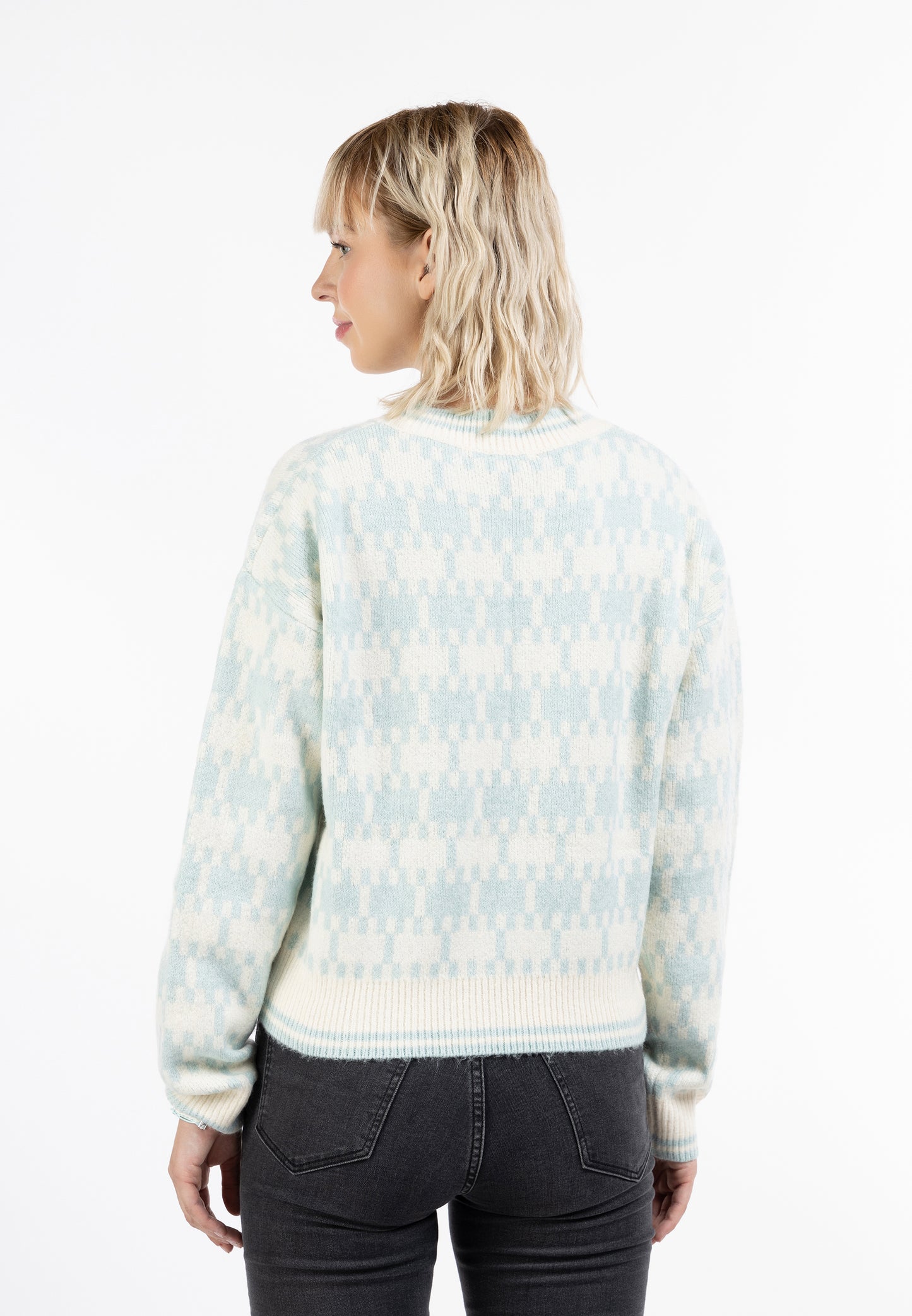 myMo Damen Strickpullover