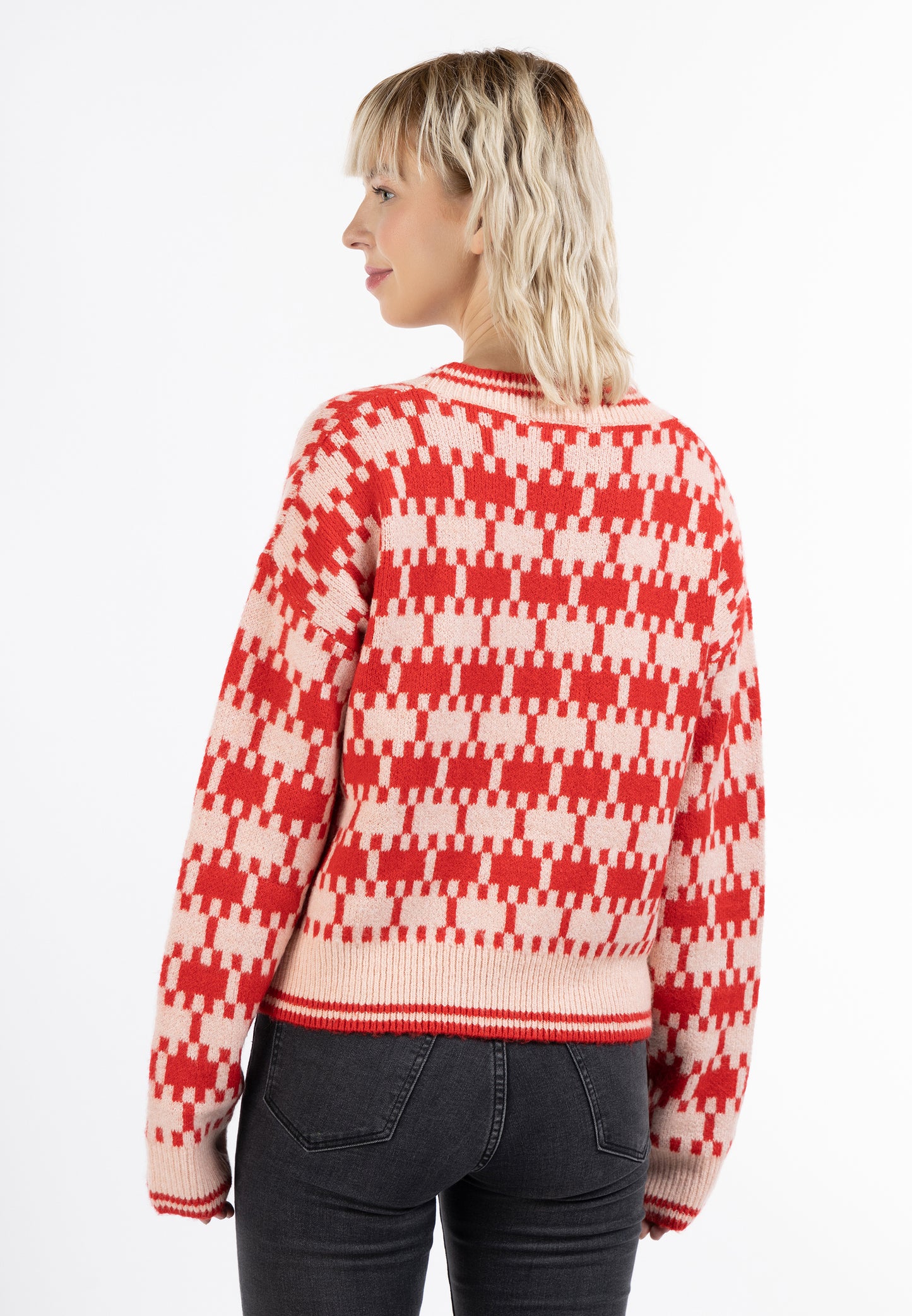 myMo Damen Strickpullover
