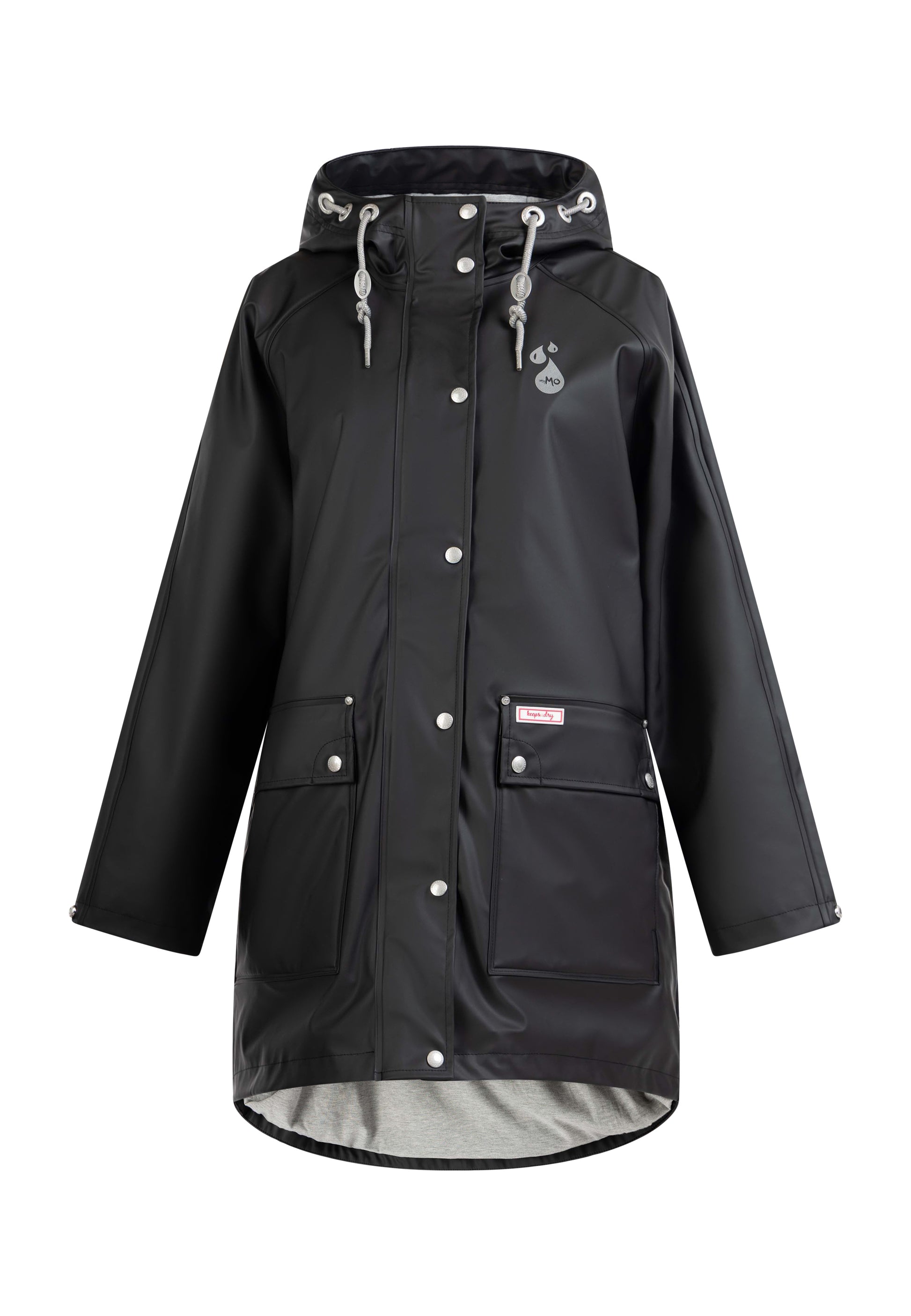 myMo damski płaszcz przeciwdeszczowy oversize