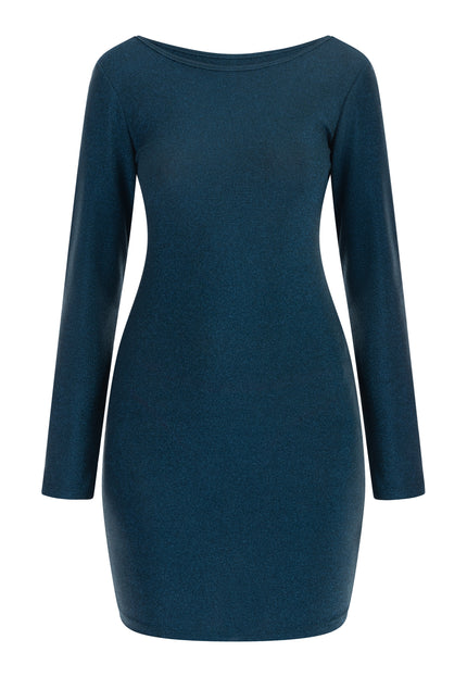myMo at night Damska dzianinowa sukienka z długim rękawem Kleid Mini