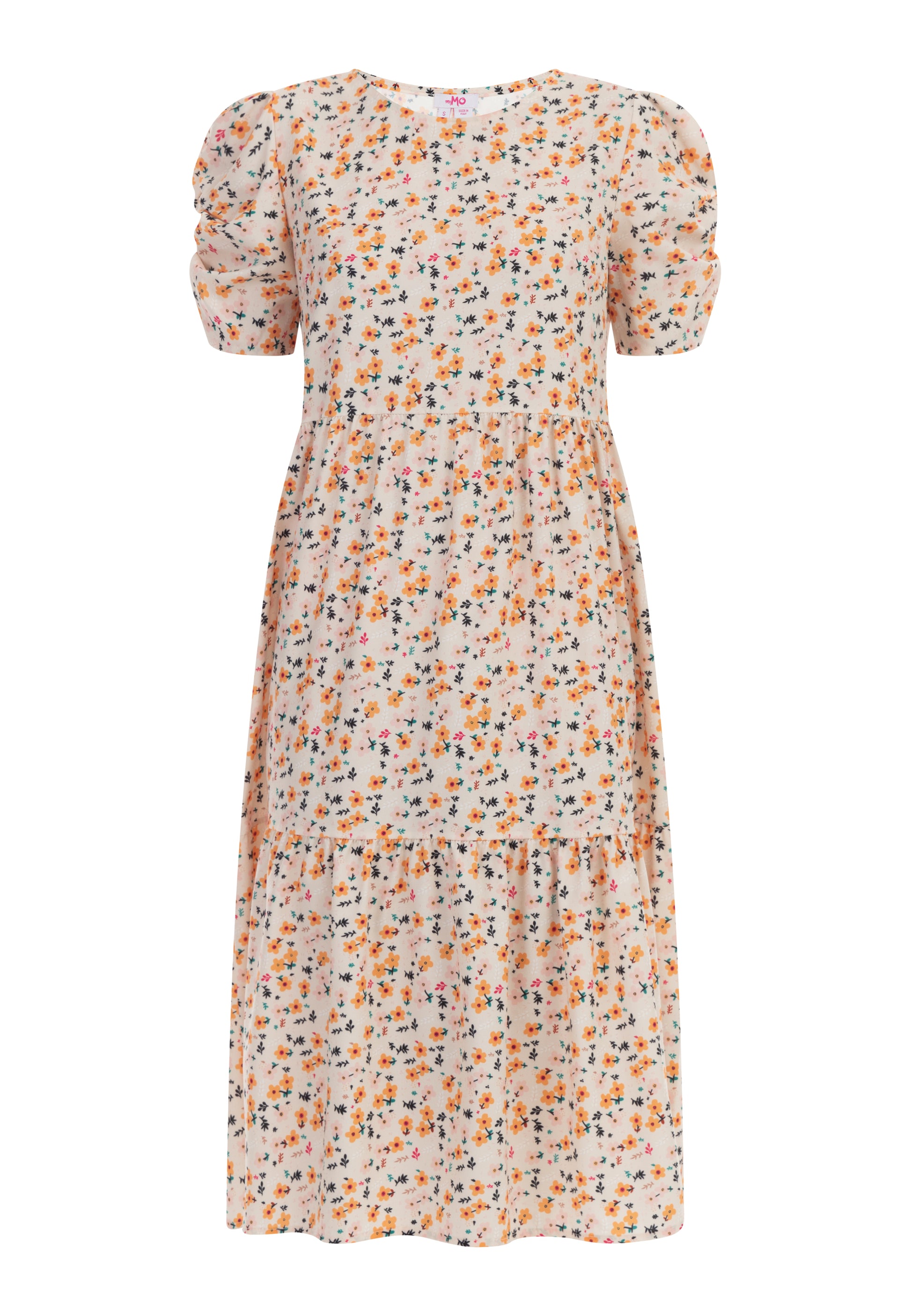 myMo Women's Midi Short Sleeve Dress