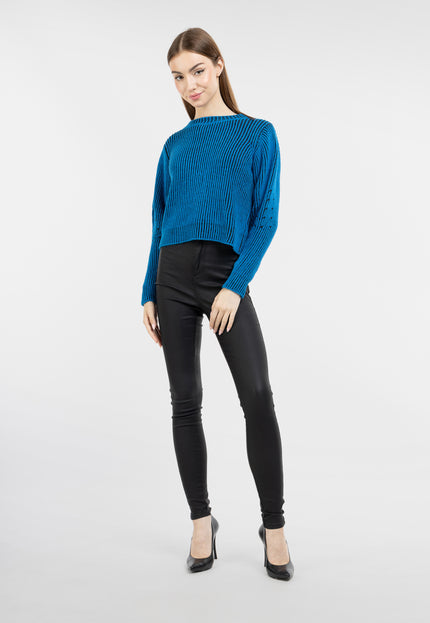 myMo at night Damski Sweter Dzianinowy