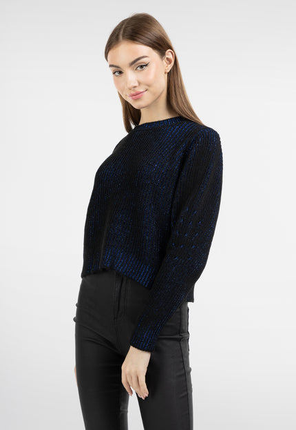 myMo at night Damski Sweter Dzianinowy