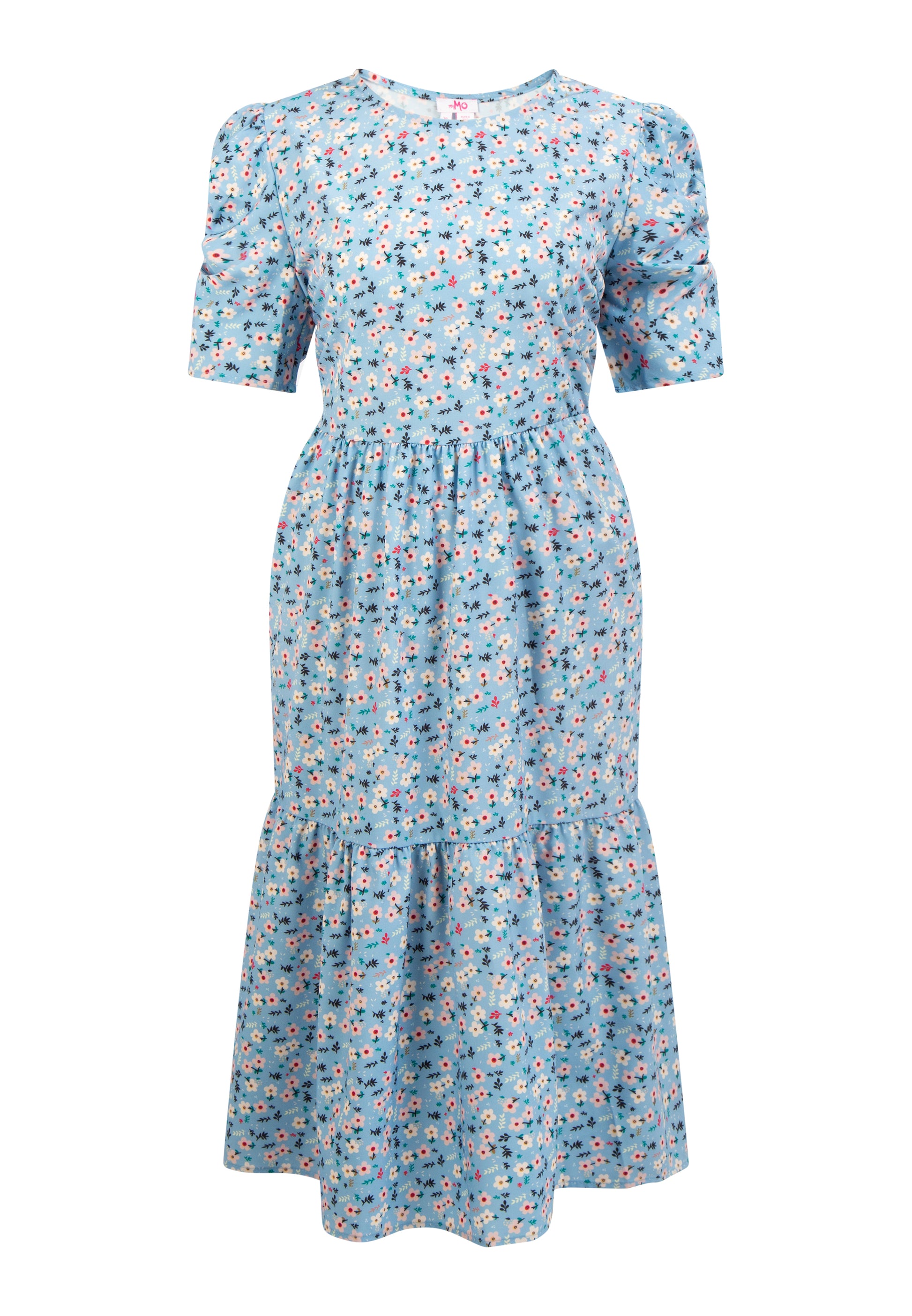 myMo Women's Midi Short Sleeve Dress