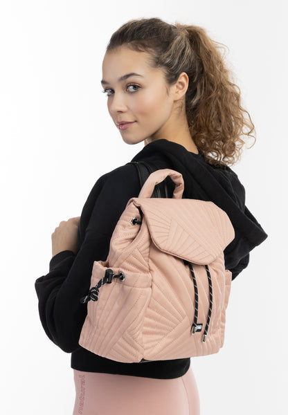 myMo ATHLSR Damen Rucksack mit gestepptem Muster