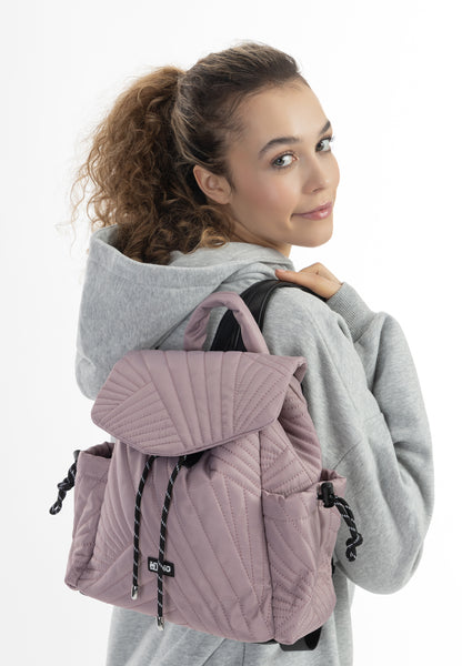 myMo ATHLSR Damen Rucksack mit gestepptem Muster