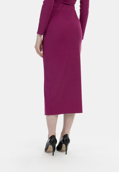 myMo at night Damen Jersey Midi Rock