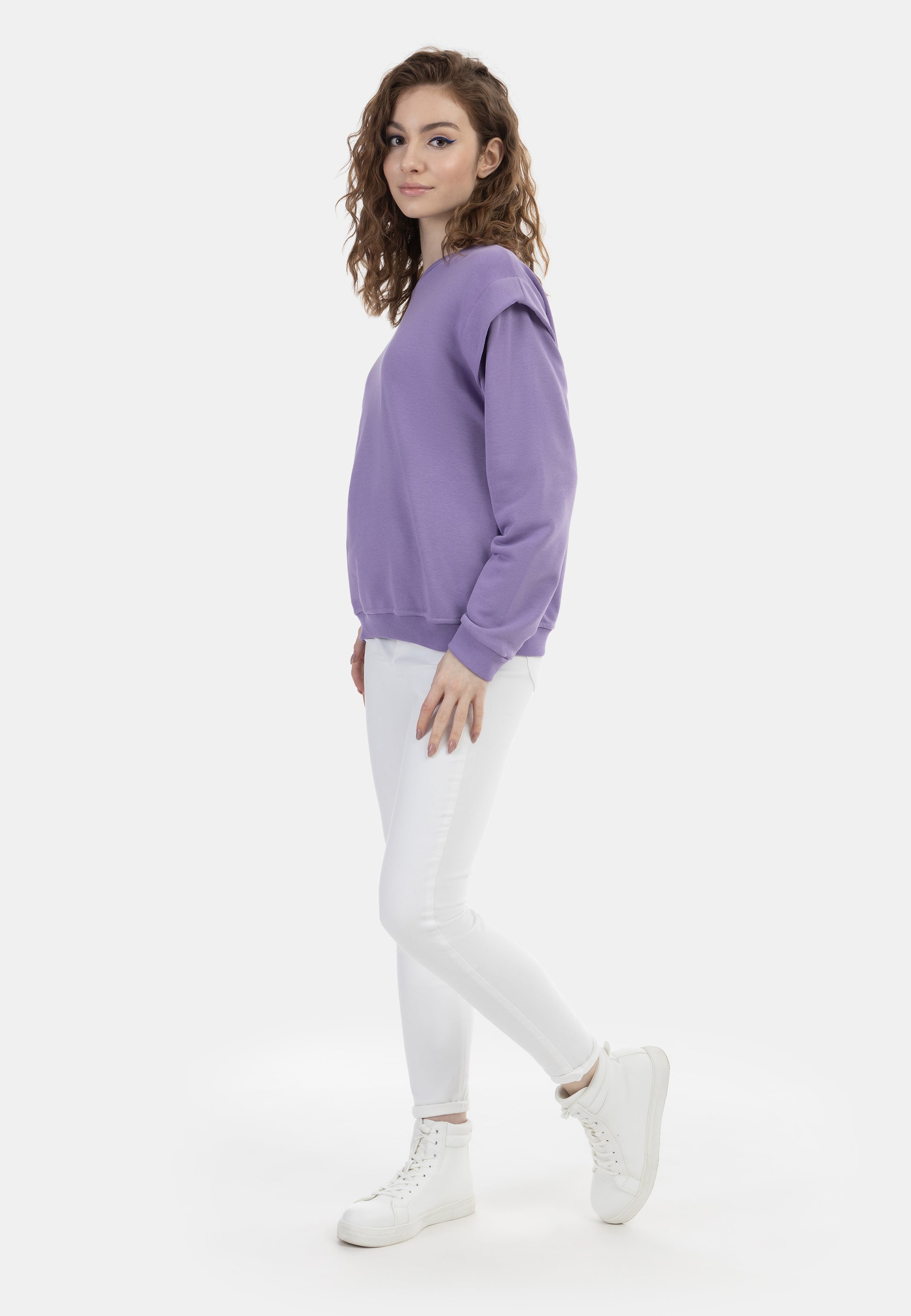 myMo Damen Sweatpullover