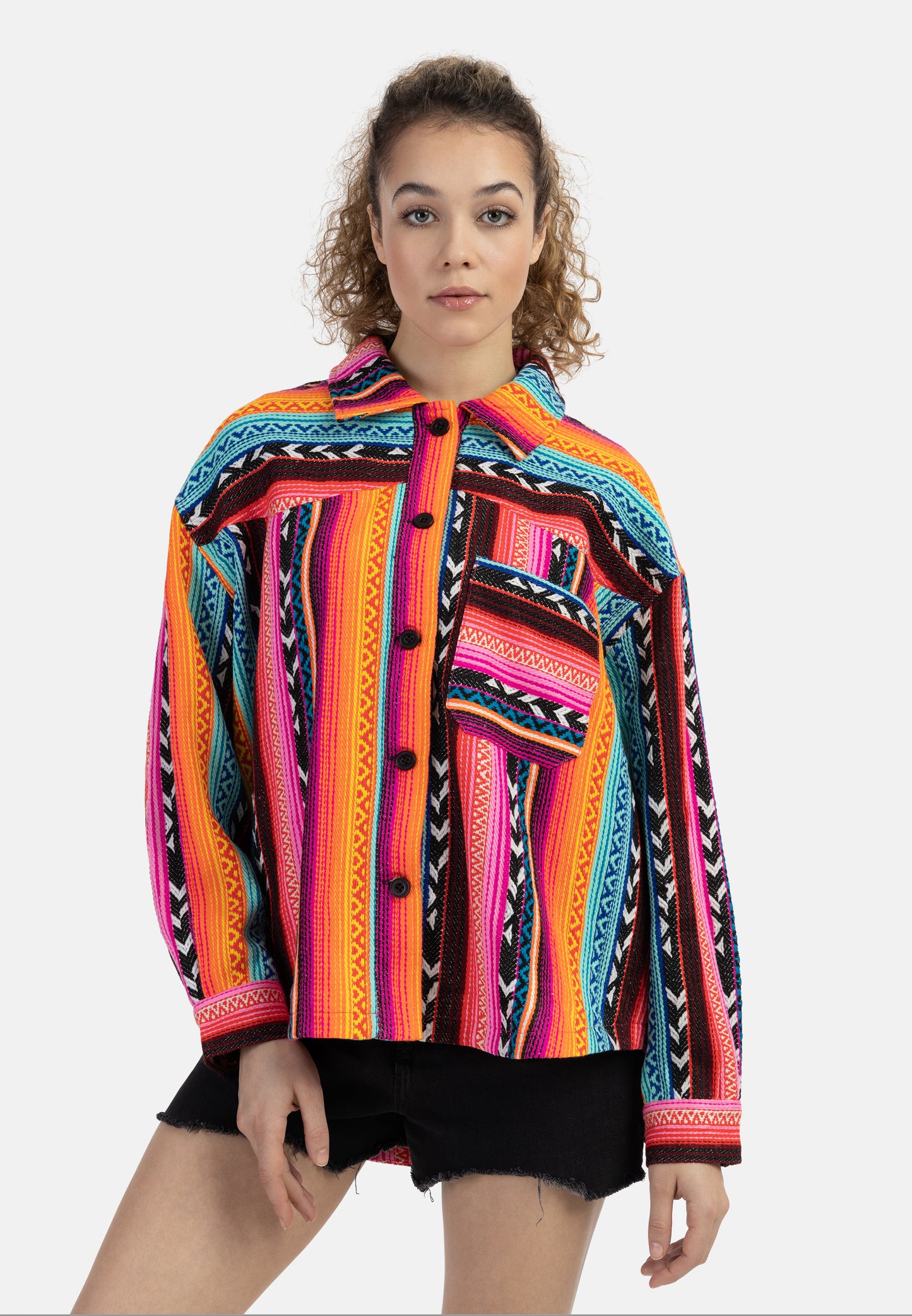 myMo Women's Shirt Jacket