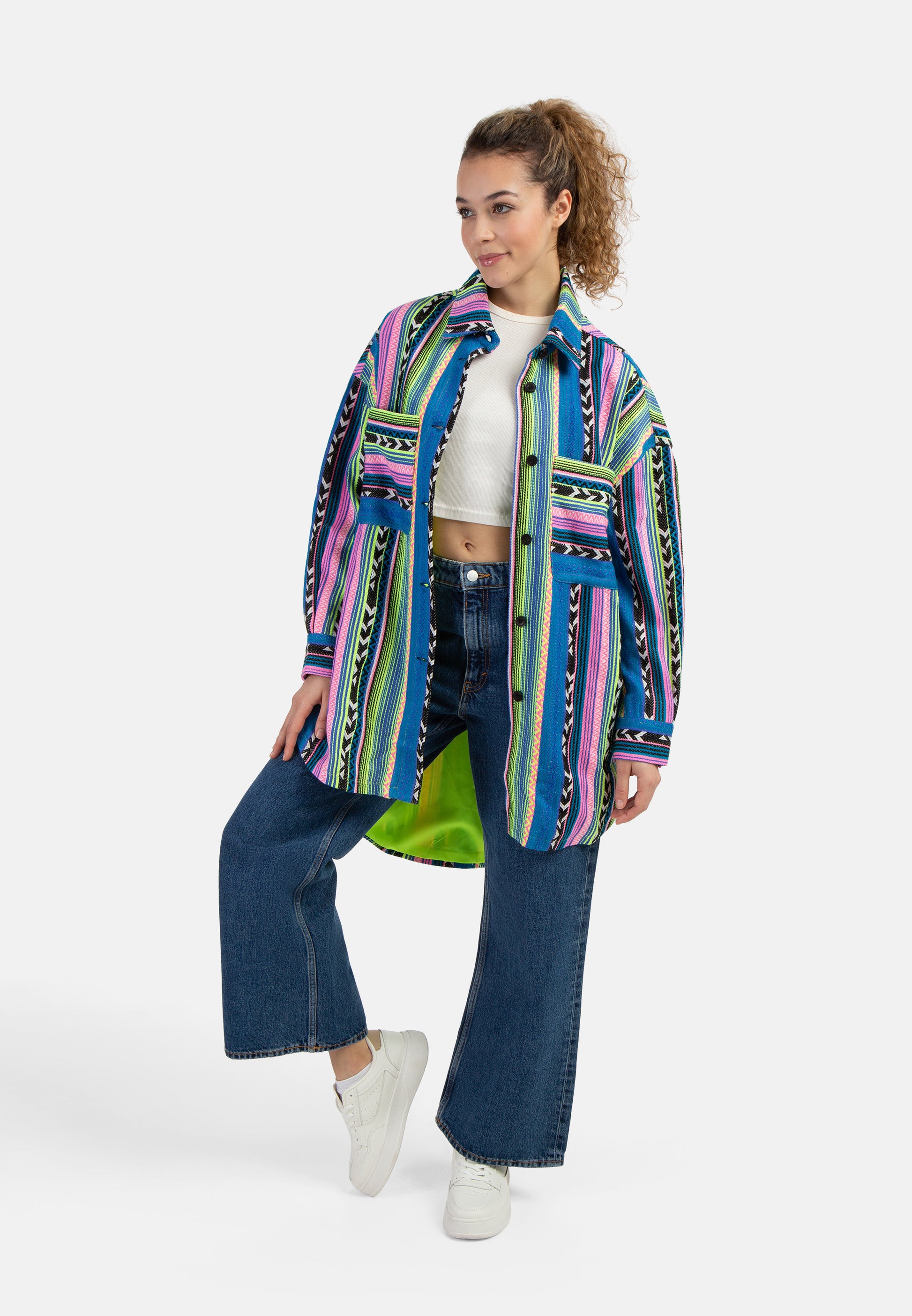 myMo Women's Shirt Jacket