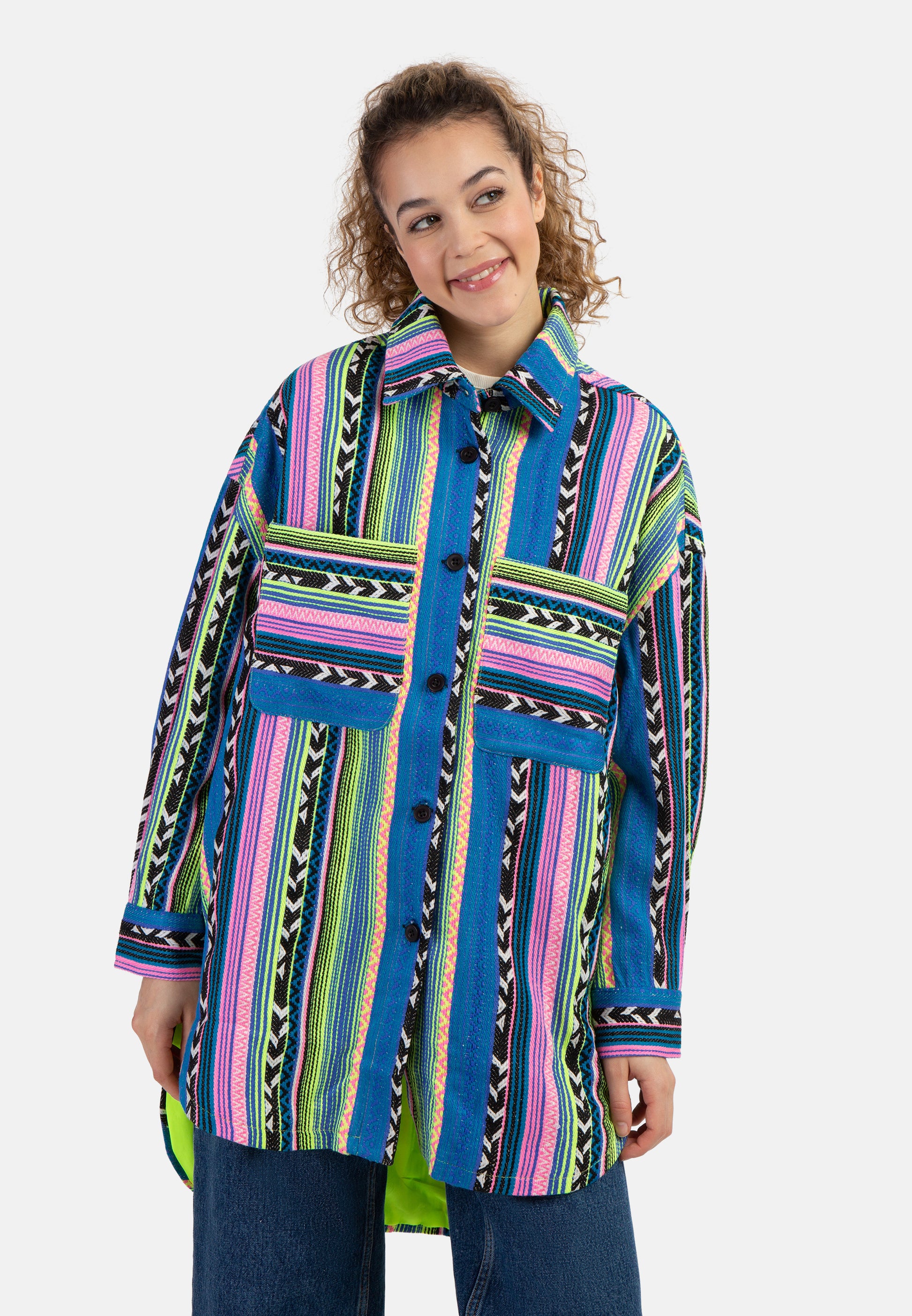 myMo Women's Shirt Jacket