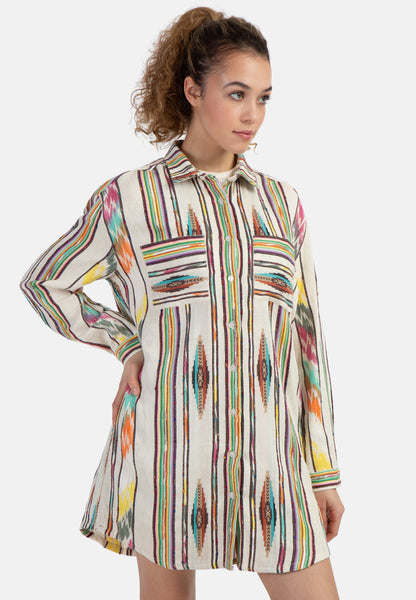 myMo Damen Shirt Kleid