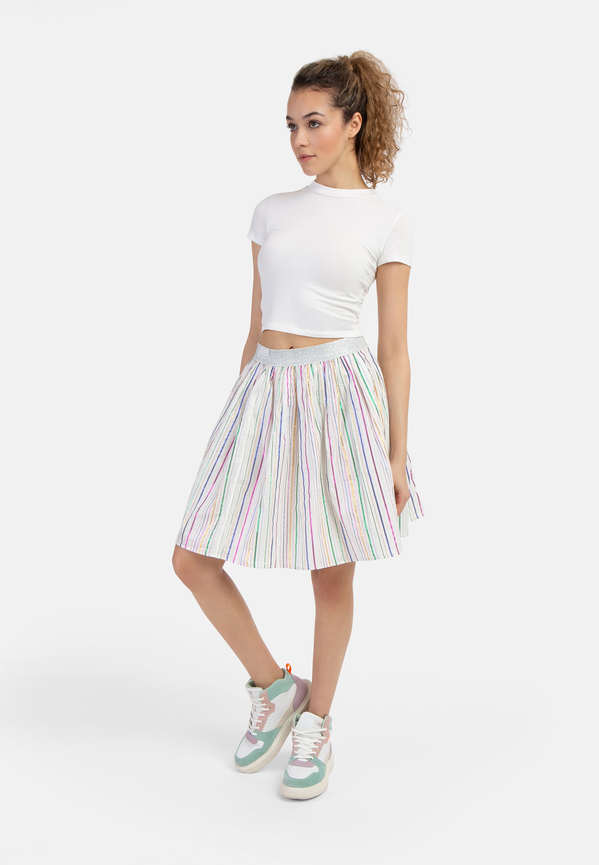 myMo Women's Pleated Skirt