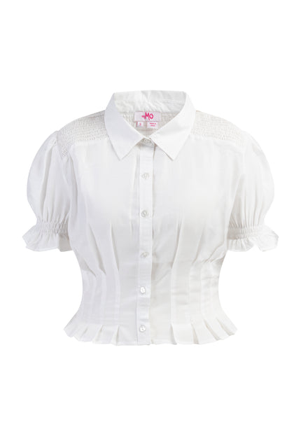 myMo Women's Short Sleeve Blouse