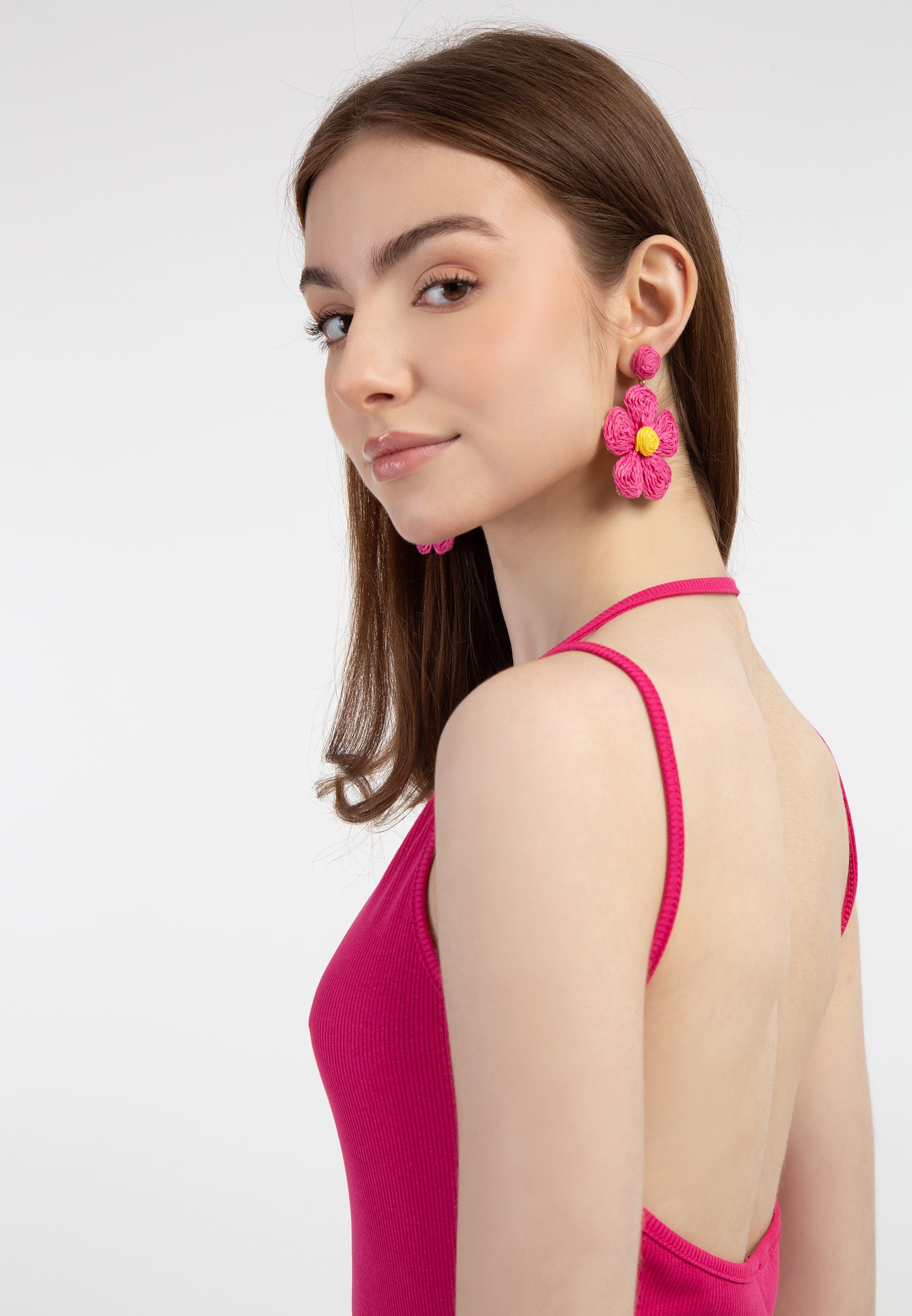 myMo Damen Rippstrick Mini Kleid