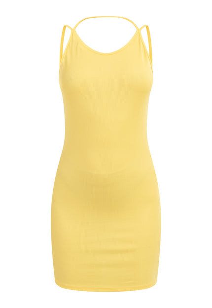 myMo Women's Ribbed Knit Mini Dress