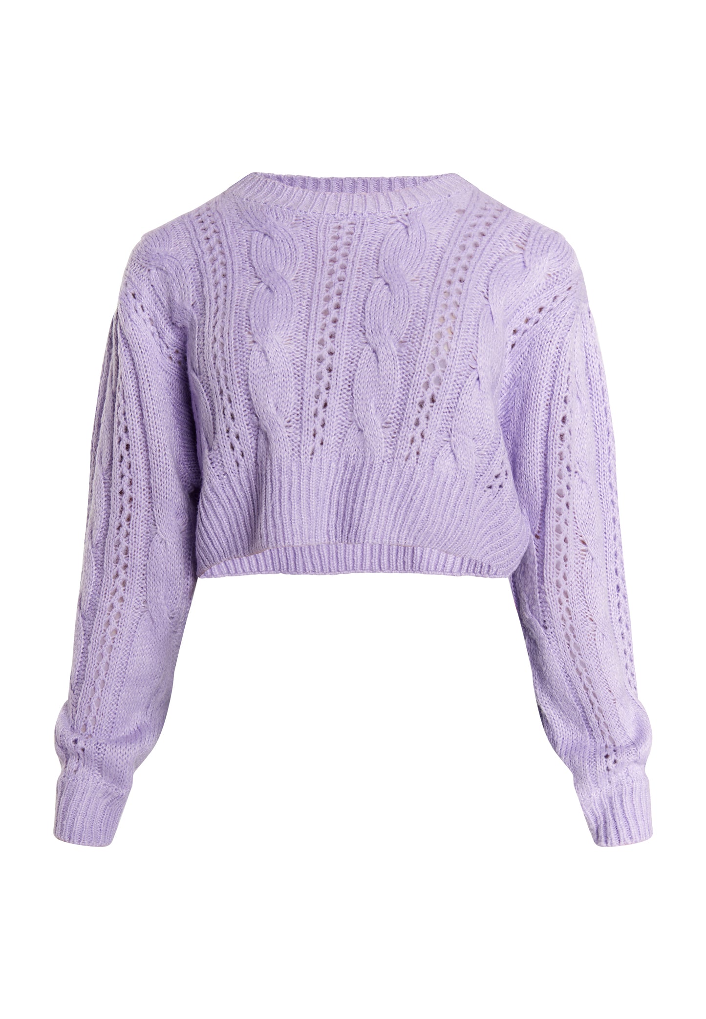 myMo Women's Knit Cropped Sweater