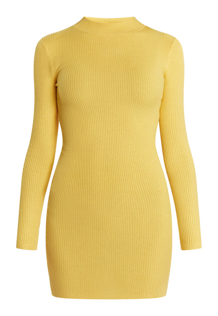 myMo Damska Mini Dzianinowa Kleid