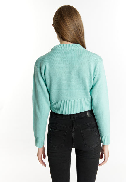 myMo Women's Cropped Sweater
