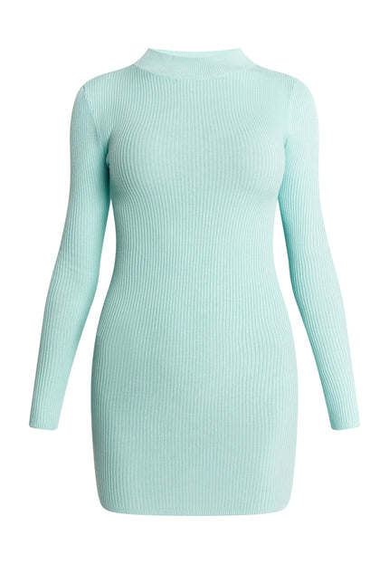 myMo Damska Mini Dzianinowa Kleid