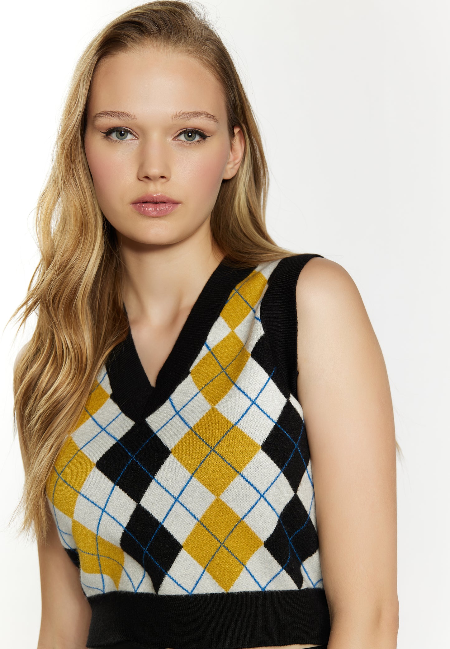 myMo ROCKS damski sweter bez rękawów