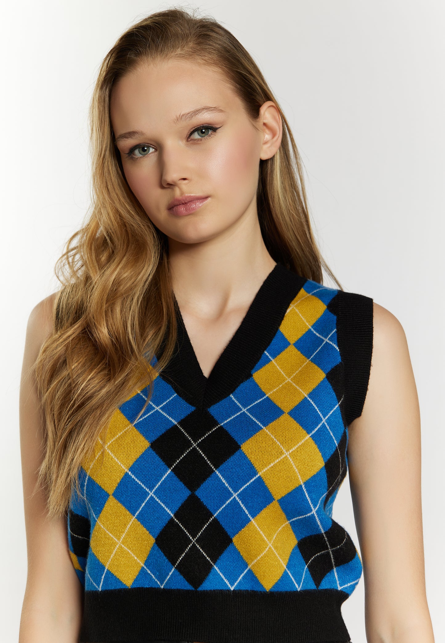 myMo ROCKS damski sweter bez rękawów