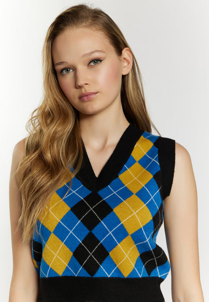 myMo ROCKS damski sweter bez rękawów