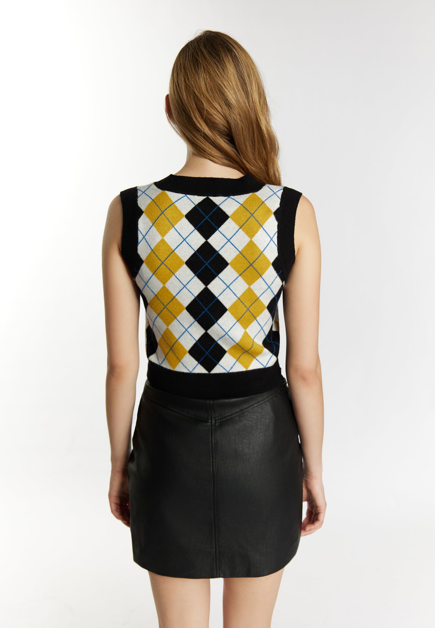 myMo ROCKS damski sweter bez rękawów