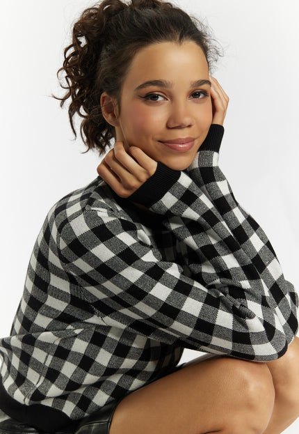 myMo ROCKS Damski Sweter Dzianinowy