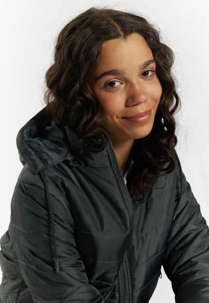 myMo Damen leicht gepolsterte Jacke