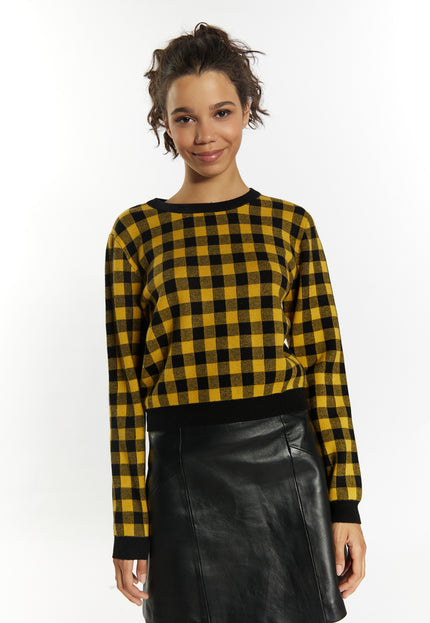 myMo ROCKS Damski Sweter Dzianinowy