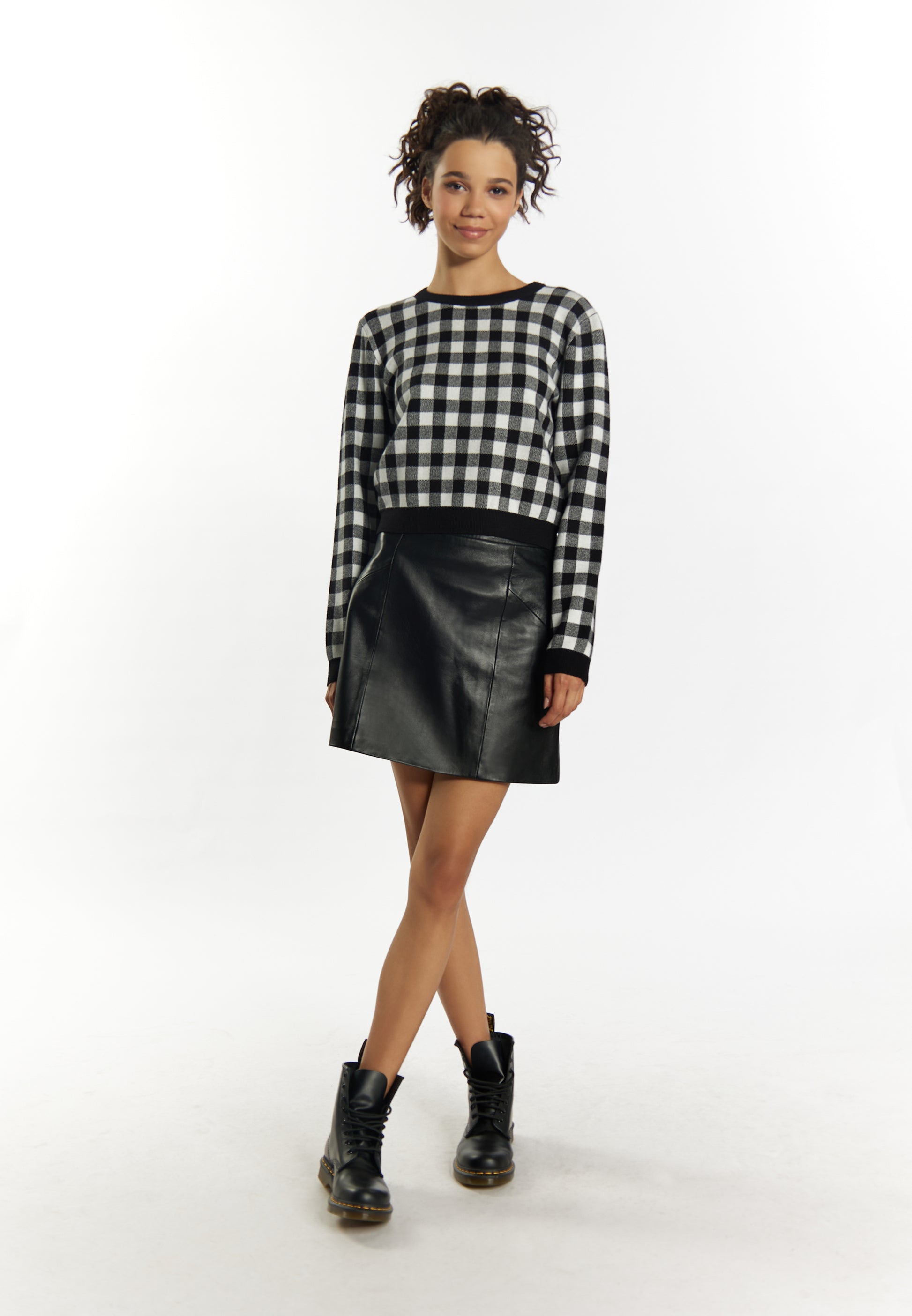 myMo ROCKS damski sweter dzianinowy