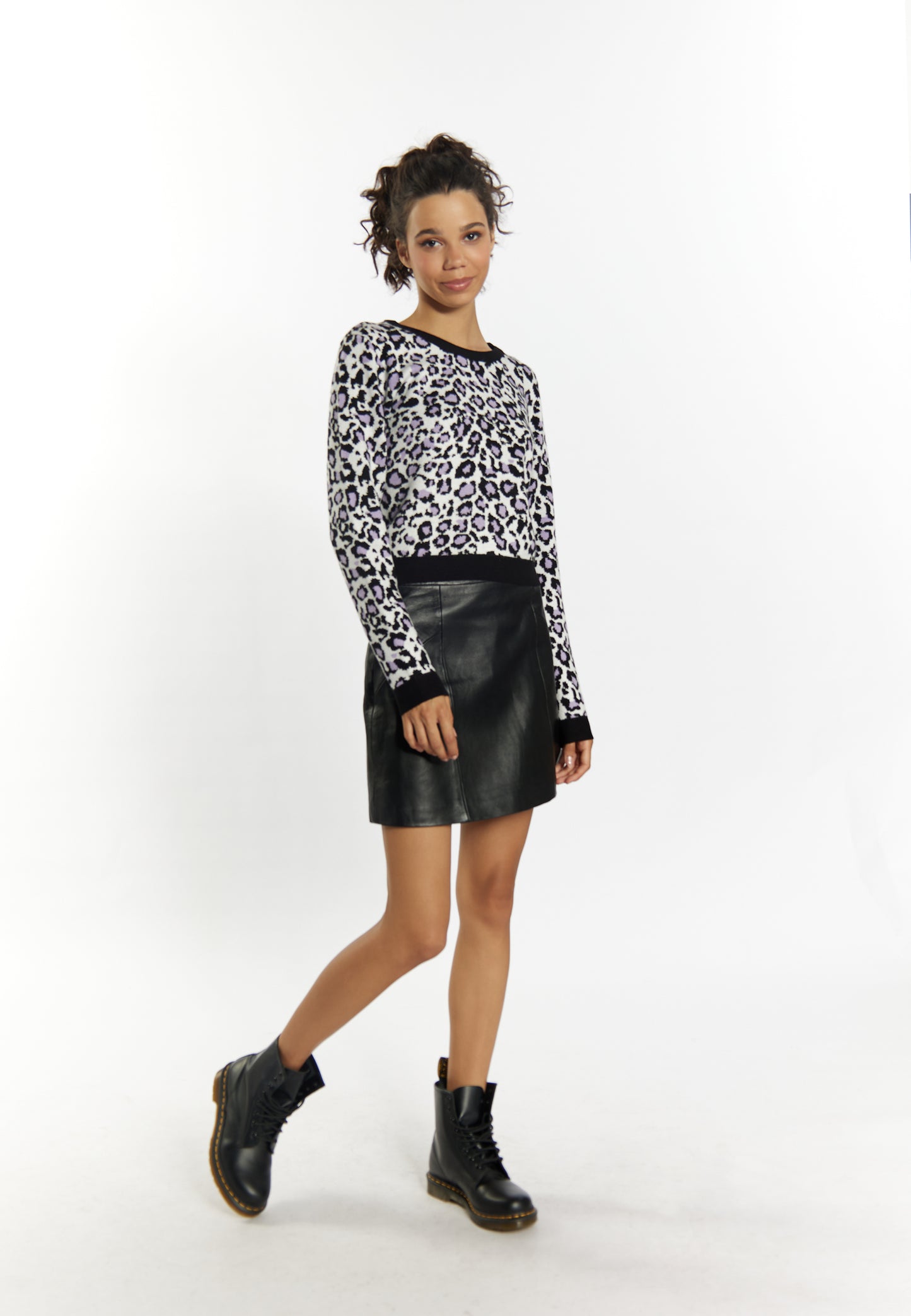 myMo ROCKS damski sweter dzianinowy