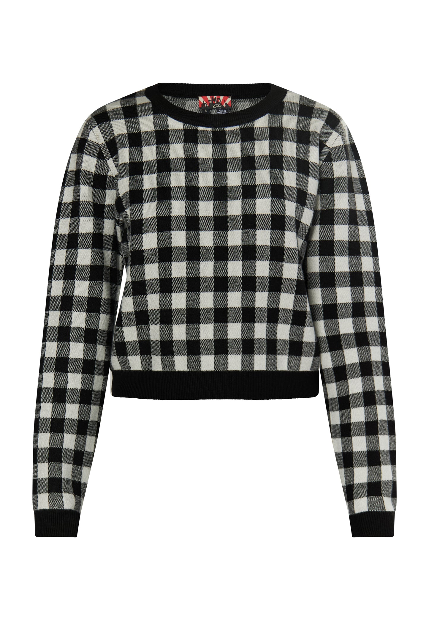 myMo ROCKS damski sweter dzianinowy