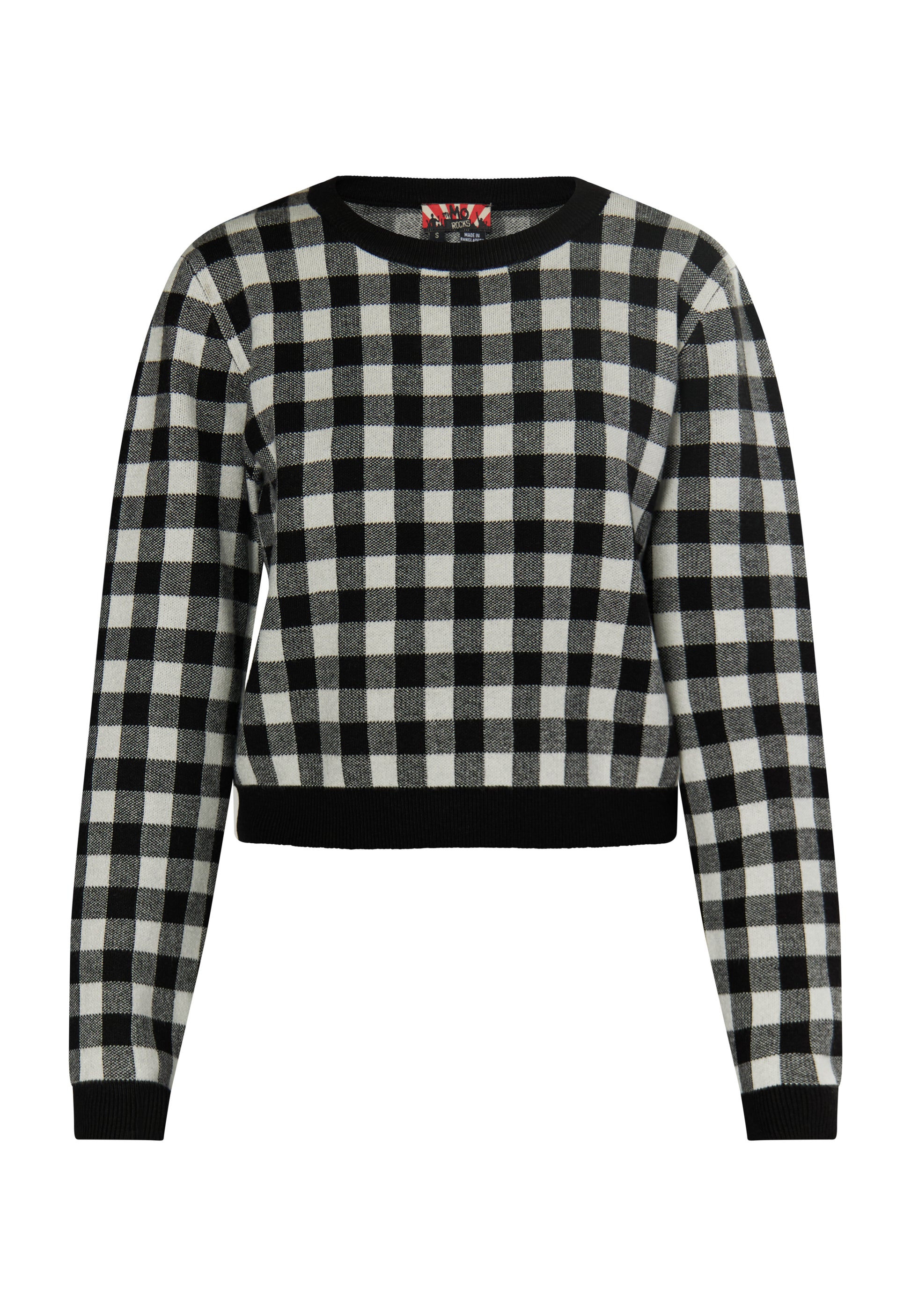 myMo ROCKS damski sweter dzianinowy