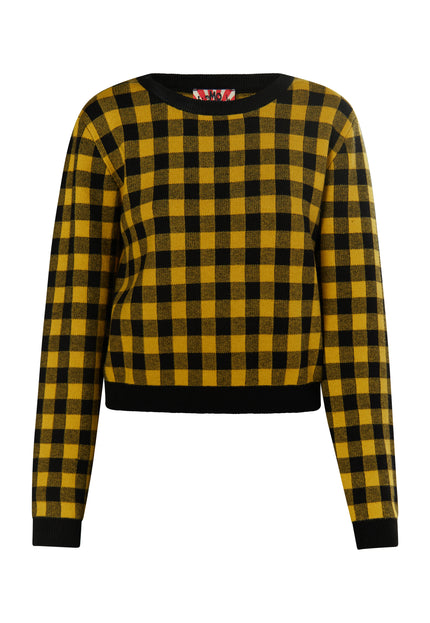 myMo ROCKS Damski Sweter Dzianinowy