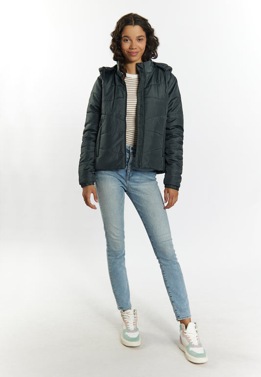 myMo Damen leicht gepolsterte Jacke