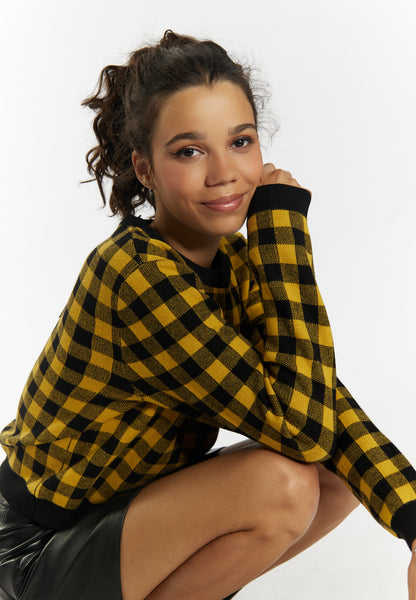 myMo ROCKS damski sweter dzianinowy