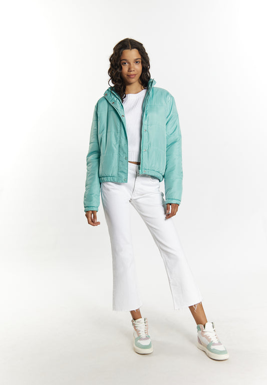 myMo Damen leicht gepolsterte Blousonjacke